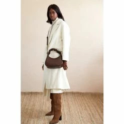 Shiraleah Neve Top Handle Bag - Chocolate Handbags -Shiraleah Shop unnamed file 1036