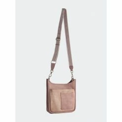 Shiraleah Arden Guitar Strap Cross-Body, Blush Handbags