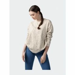 Shiraleah Kirsten Animal Print Sweatshirt, Oatmeal Sweatshirts & Sweaters