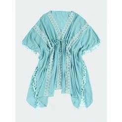 Shiraleah Jazz Cover-Up, Aqua Swimwear