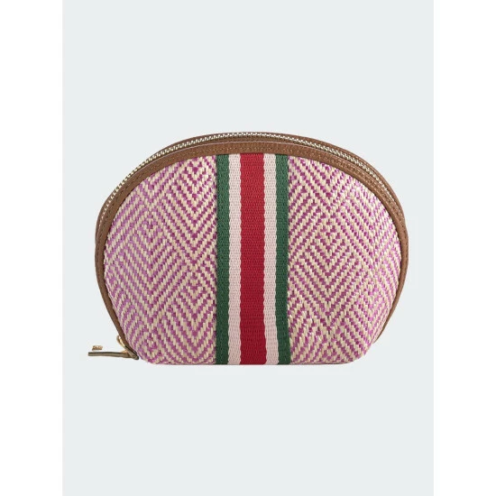 Shiraleah Charlie Cosmetic Pouch, Pink Wallets Shiraleah Charlie Cosmetic Pouch, Pink Wallets -Shiraleah Shop unnamed file 1186