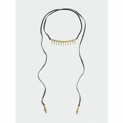 Shiraleah Phoebe Lariat Necklace, Black Necklaces
