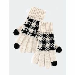 Shiraleah Lafayette Touchscreen Gloves Accessories Ivory