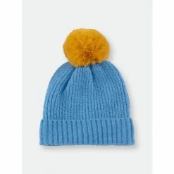 Shiraleah Pick A Pom Hat - Blue Hats & Scarves