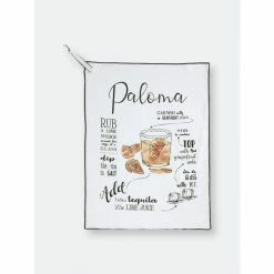 Shiraleah "Paloma" Tea Towel Tools & Accessories White