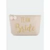 Shiraleah Mia Team Bride Zip Pouch, Blush Wallets