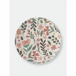 Shiraleah Ainsley Set Of 4 Meadow Appetizer Plate Dinnerware & Flatware Multi