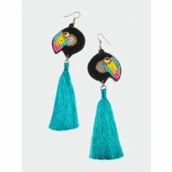 Shiraleah Toucan Earrings, Multi