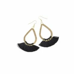 Shiraleah Rosalie Earrings - Black