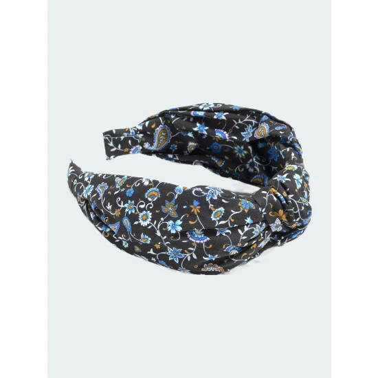 Shiraleah Knotted Floral Print Headband, Black Hair Shiraleah Knotted Floral Print Headband, Black Hair -Shiraleah Shop unnamed file 1340