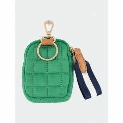 Shiraleah Ezra Clip-On Pouch, Green Wallets