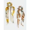 Shiraleah Assorted Set Of 2 Floral Print Pony Holders - Multi Hats & Scarves