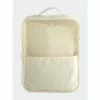 Shiraleah Alba Travel Shoe Bag Ivory