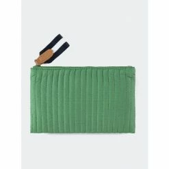 Shiraleah Ezra Small Zip Pouch, Green Wallets