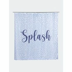 Shiraleah "Splash" Shower Curtain Bath Sky