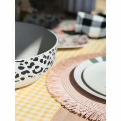 Shiraleah Ainsley Set Of 4 Flower Appetizer Plate Dinnerware & Flatware Pink -Shiraleah Shop unnamed file 1463