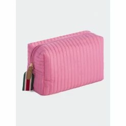 Shiraleah Ezra Large Boxy Cosmetic Pouch - Pink Wallets