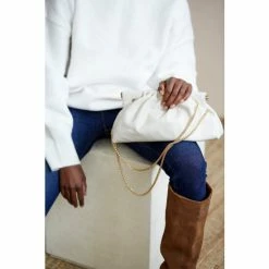 Shiraleah Elliot Shoulder Bag - Ivory Handbags -Shiraleah Shop unnamed file 15