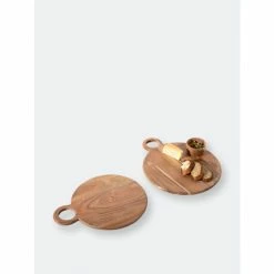 Shiraleah Belvedere Small Round Presentation Board Knives & Cutting Boards Natural 2 Shiraleah Belvedere Small Round Presentation Board Knives & Cutting Boards Natural -Shiraleah Shop unnamed file 151