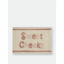 Shiraleah "Sweet Cheeks" Bath Mat Rugs & Mats Blush