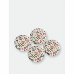 Shiraleah Ainsley Set Of 4 Meadow Dinner Plate, Multi Dinnerware & Flatware -Shiraleah Shop unnamed file 1598