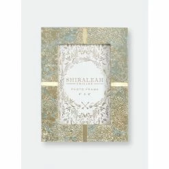 Shiraleah Granada Splatter 4" X 6" Picture Frame Decorative Accents Jade