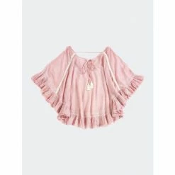 Shiraleah Romi Cover-Up Top Tops Pink