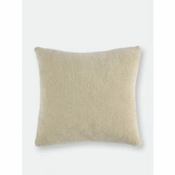 Shiraleah Avignon Sherpa Square Pillow Decorative Pillows Ivory