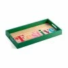 Shiraleah Celebration "Festive" Tray, Green Serveware