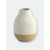 Shiraleah Loma Vase Decorative Accents White