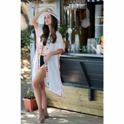 Shiraleah Mona Kimono Cover-Up Swimwear White -Shiraleah Shop unnamed file 1711