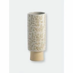 Shiraleah Alameda Tall Vase Decorative Accents White
