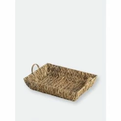 Shiraleah Danny Set Of 2 Trays Dinnerware & Flatware Natural -Shiraleah Shop unnamed file 1798