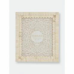Shiraleah Mansour Scalloped 8" X 10" Gallery Frame Decorative Accents Ivory
