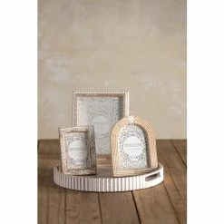 Shiraleah Sausalito Ribbed Round Tray Decorative Accents White -Shiraleah Shop unnamed file 1807