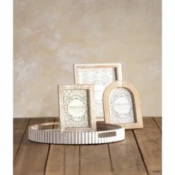 Shiraleah Sausalito Ribbed Round Tray Decorative Accents White -Shiraleah Shop unnamed file 1808