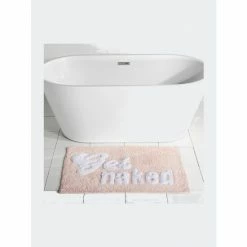 Shiraleah "Get Naked" Bath Mat - Blush Rugs & Mats -Shiraleah Shop unnamed file 1835