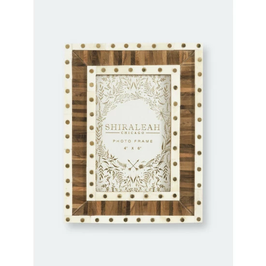 Shiraleah Mansour Two-Tone 4X6 Picture Frame Decorative Accents Multi Shiraleah Mansour Two-Tone 4X6 Picture Frame Decorative Accents Multi -Shiraleah Shop unnamed file 1853