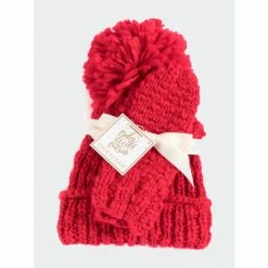 Shiraleah Joy Hat And Mitten Set Accessories Red -Shiraleah Shop unnamed file 1868