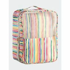 Shiraleah Orla Travel Shoe Bag Stripe