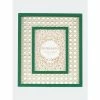 Shiraleah Celebration Lattice 5" X 7" Picture Frame, Green Art