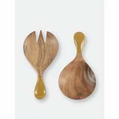 Shiraleah Samba Salad Tossers Tools & Accessories Yellow