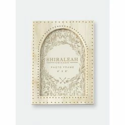 Shiraleah Ariston Vaulted 4" X 6" Picture Frame Decorative Accents Ivory