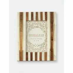 Shiraleah Ariston Inlaid 4" X 6" Picture Frame Decorative Accents Multi