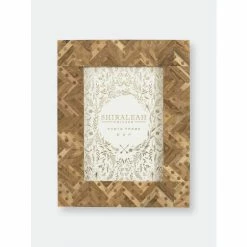 Shiraleah Mansour Studded 5X7 Picture Frame Decorative Accents Brown