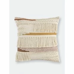 Shiraleah Haven 20" X 20" Macrame Pillow Decorative Pillows Multi