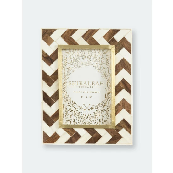 Shiraleah Mansour Chevron 4X6 Picture Frame Decorative Accents Multi Shiraleah Mansour Chevron 4X6 Picture Frame Decorative Accents Multi -Shiraleah Shop unnamed file 1960