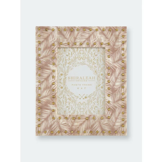 Shiraleah Raj Studded 5" X 7" Picture Frame Decorative Accents Blush Shiraleah Raj Studded 5" X 7" Picture Frame Decorative Accents Blush -Shiraleah Shop unnamed file 1973