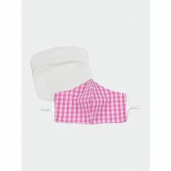 Shiraleah Gingham Face Mask, Pink Masks -Shiraleah Shop unnamed file 1986