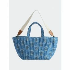 Shiraleah Liberty Top Handle Tote, Blue Handbags -Shiraleah Shop unnamed file 200